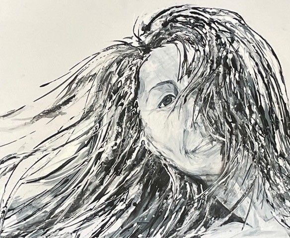 Selbstportrait 2Andrea Blum Ausstellung ZSC Zahnarzt Stuttgart